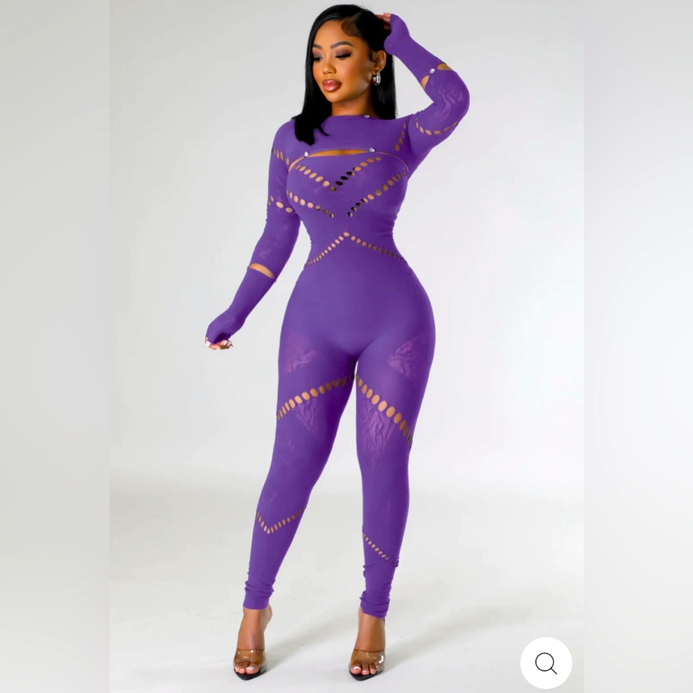 Purple Jumpsuit
